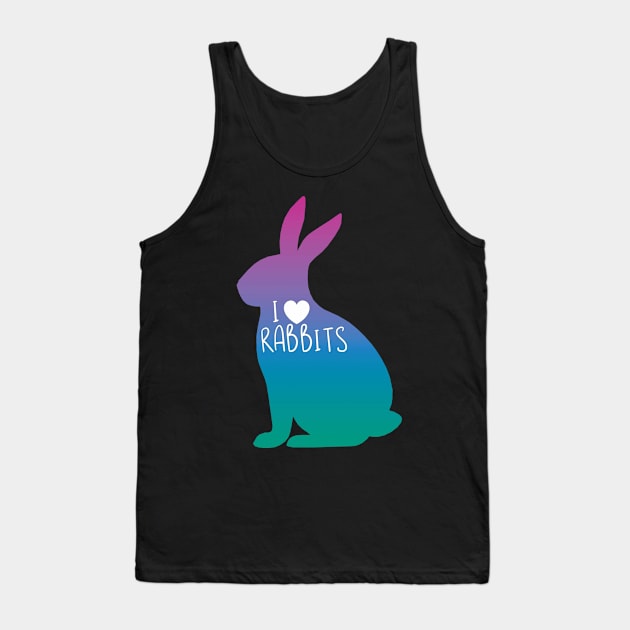 Rabbit lover - Pretty Bunny | Bestie Friends Tank Top by CathyStore